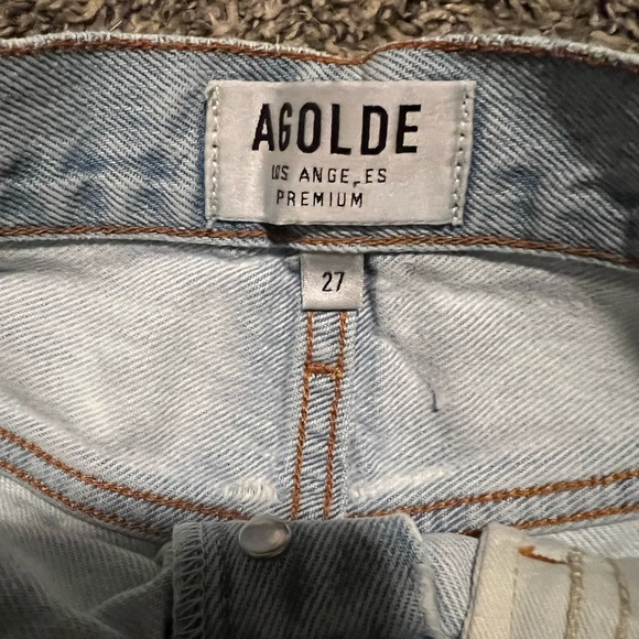 Agolde Parker Cut Off Shorts - Picture 5 of 5